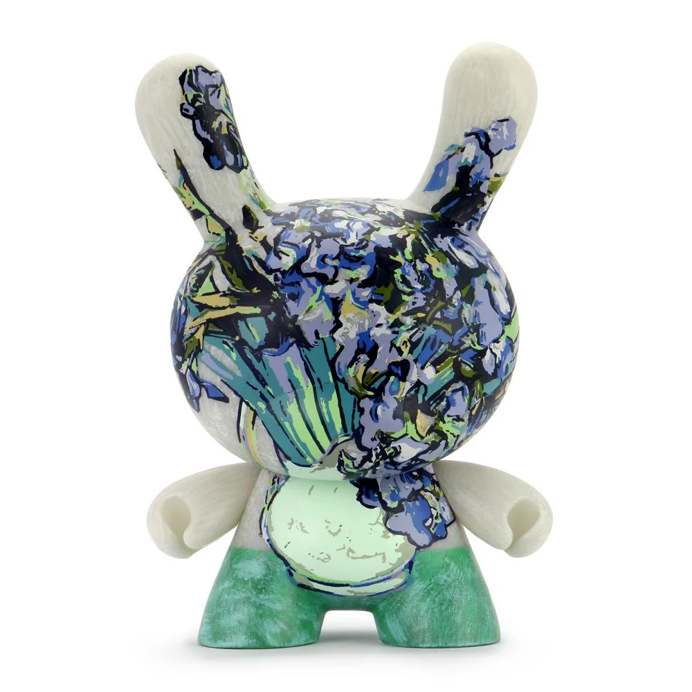 VAN GOGH IRISES Dunny by Kidrobot: THE MET COLLECTION - Image 2