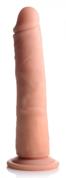 Big Shot Vibrating and Rotating Silicone Dildo - 8 Inch - Image 5