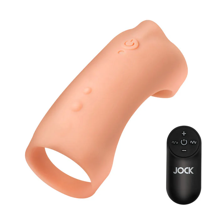 Vibrating Silicone Penis Sleeve - Medium - Image 5