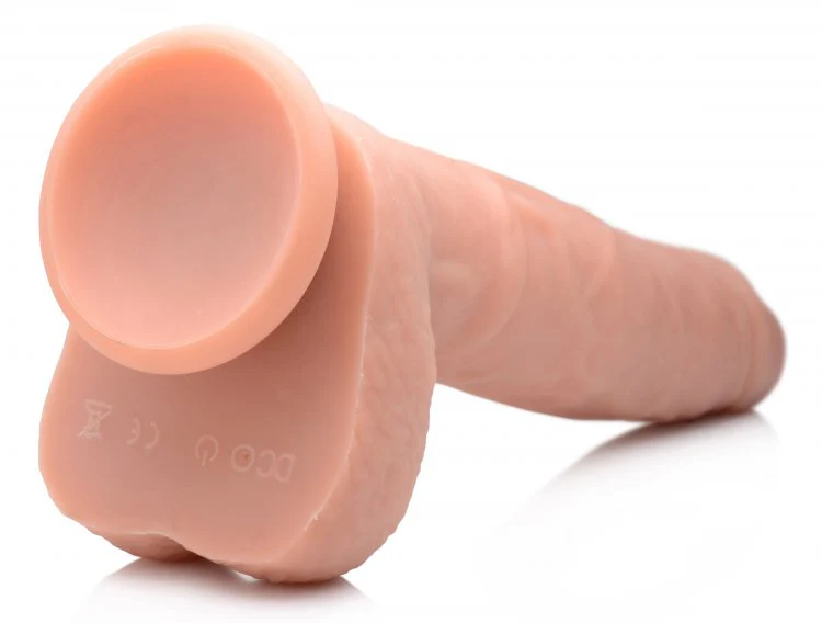 Big Shot Vibrating & Thrusting Silicone Dildo -10 Inch - Image 4