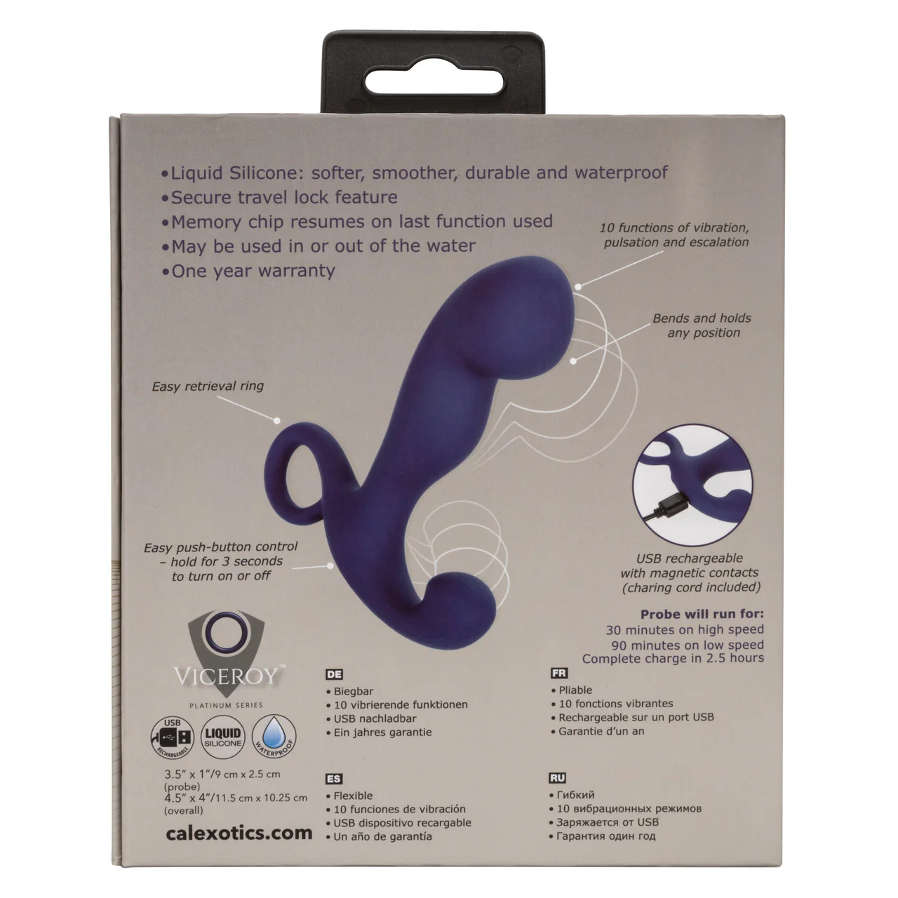 Viceroy Silicone Rechargeable Command Probe - Image 4