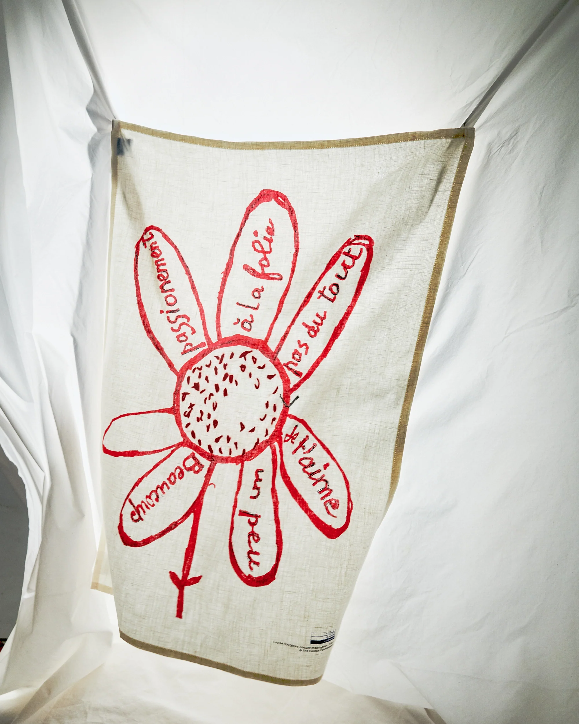 Virtues theologales Linen Tea Towel by Louise Bourgeois x Third Drawer Down - Image 5