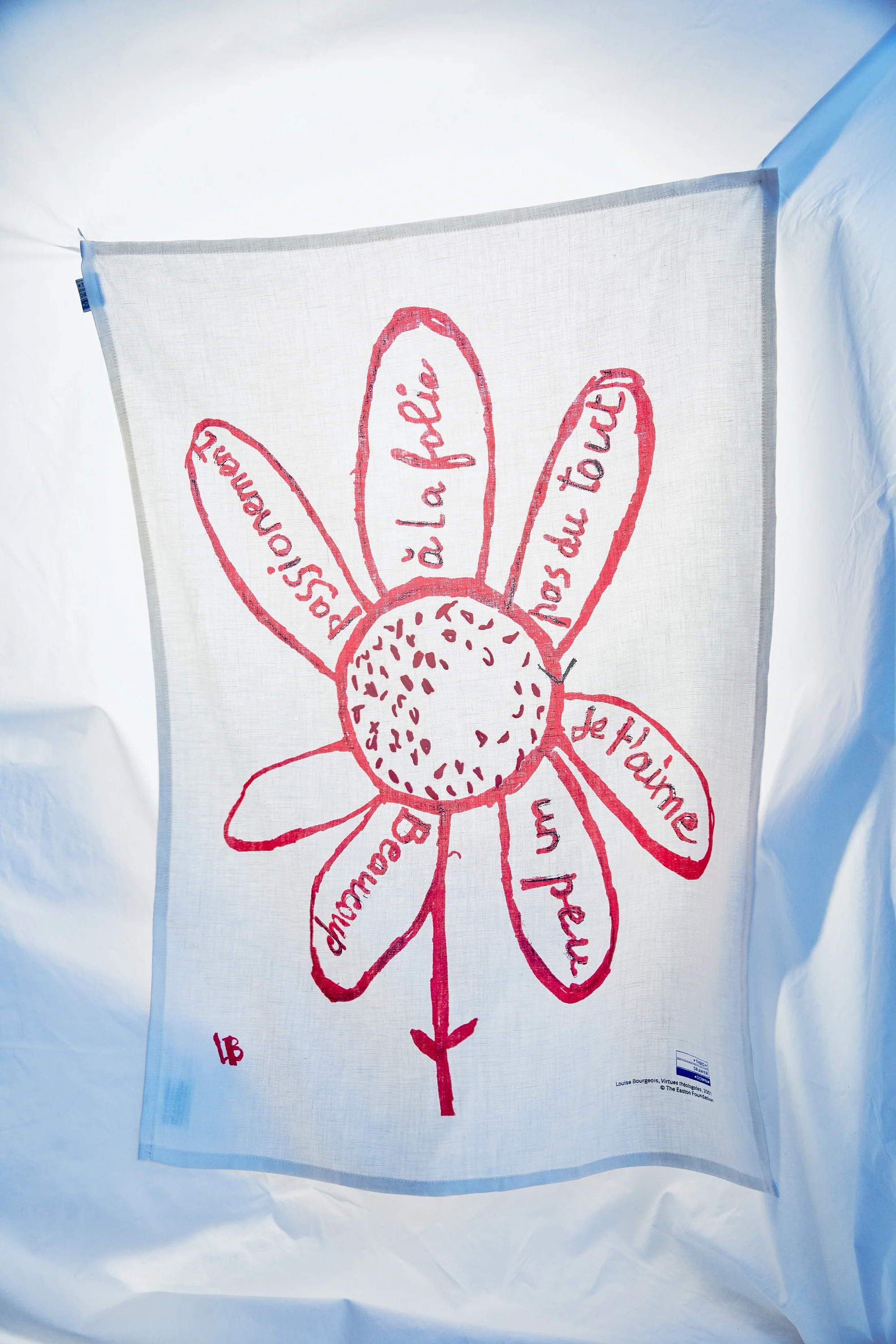 Virtues theologales Linen Tea Towel by Louise Bourgeois x Third Drawer Down - Image 6