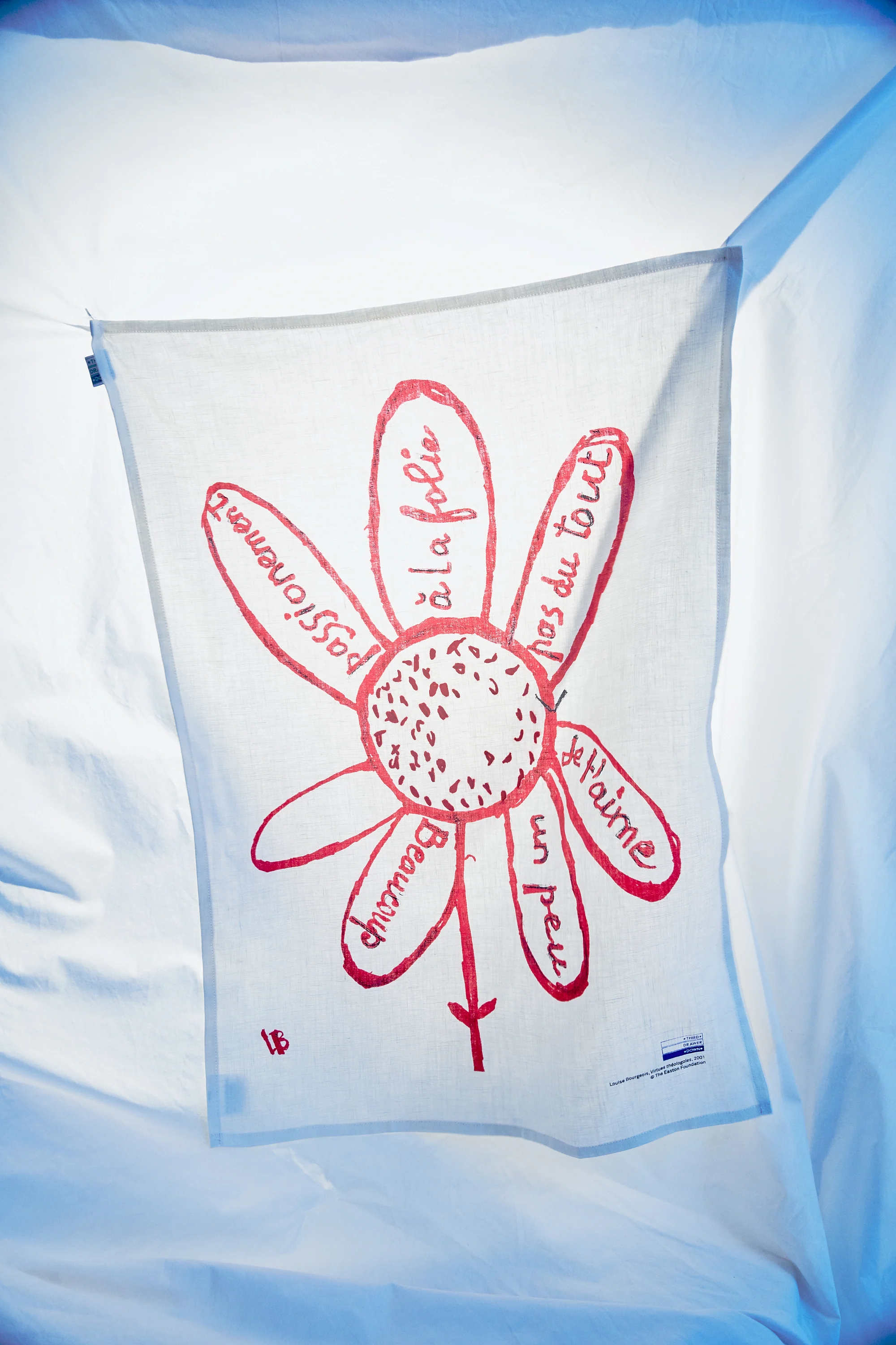 Virtues theologales Linen Tea Towel by Louise Bourgeois x Third Drawer Down - Image 7