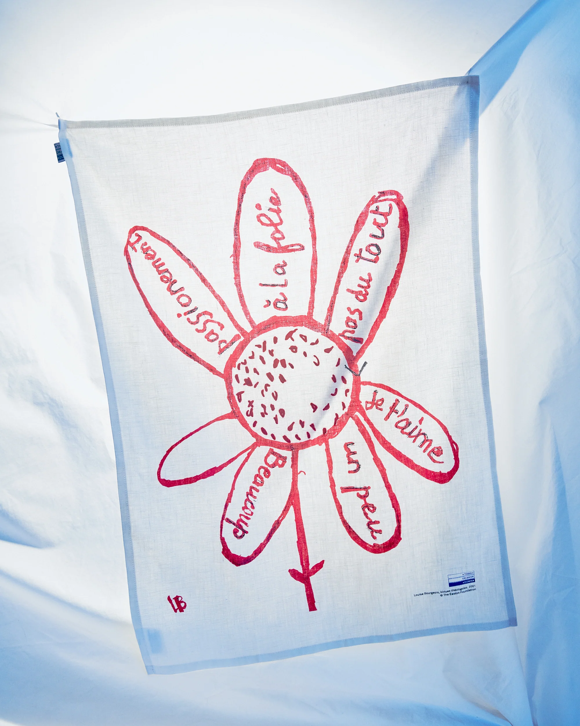 Virtues theologales Linen Tea Towel by Louise Bourgeois x Third Drawer Down - Image 8