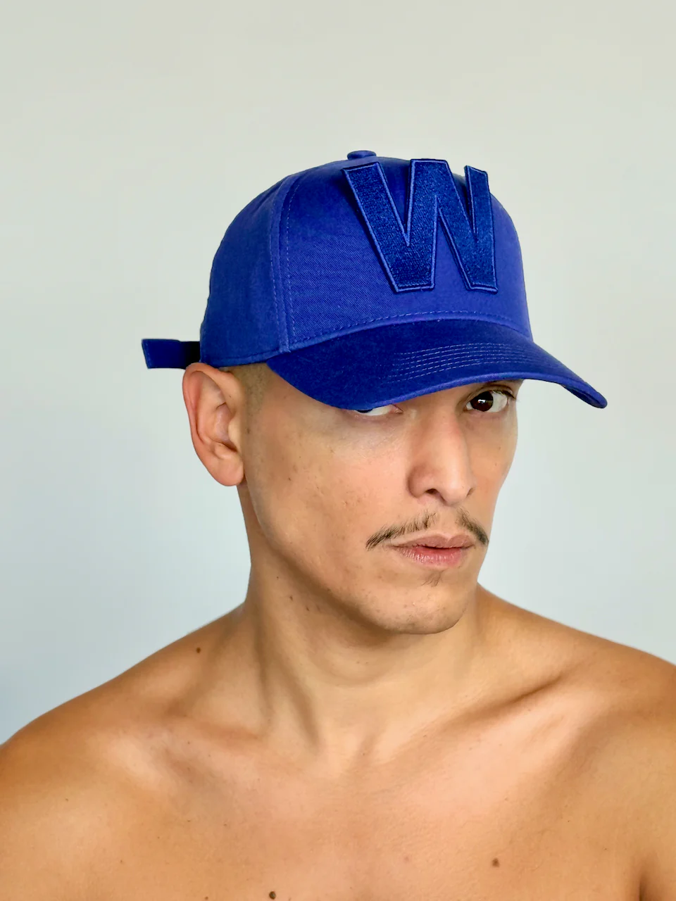 W CAP by Walter van Beirendonck in Blue - Image 5