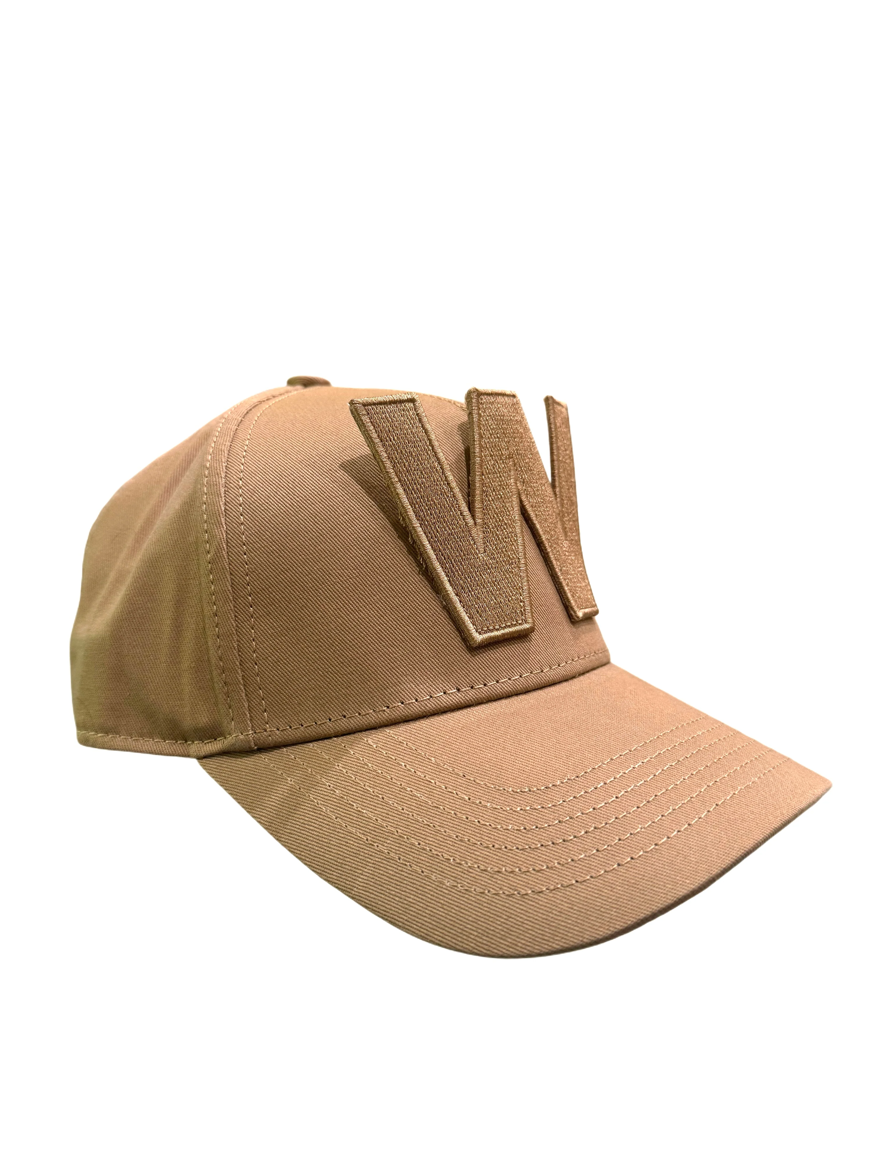 W CAP by Walter van Beirendonck in Camel - Image 5