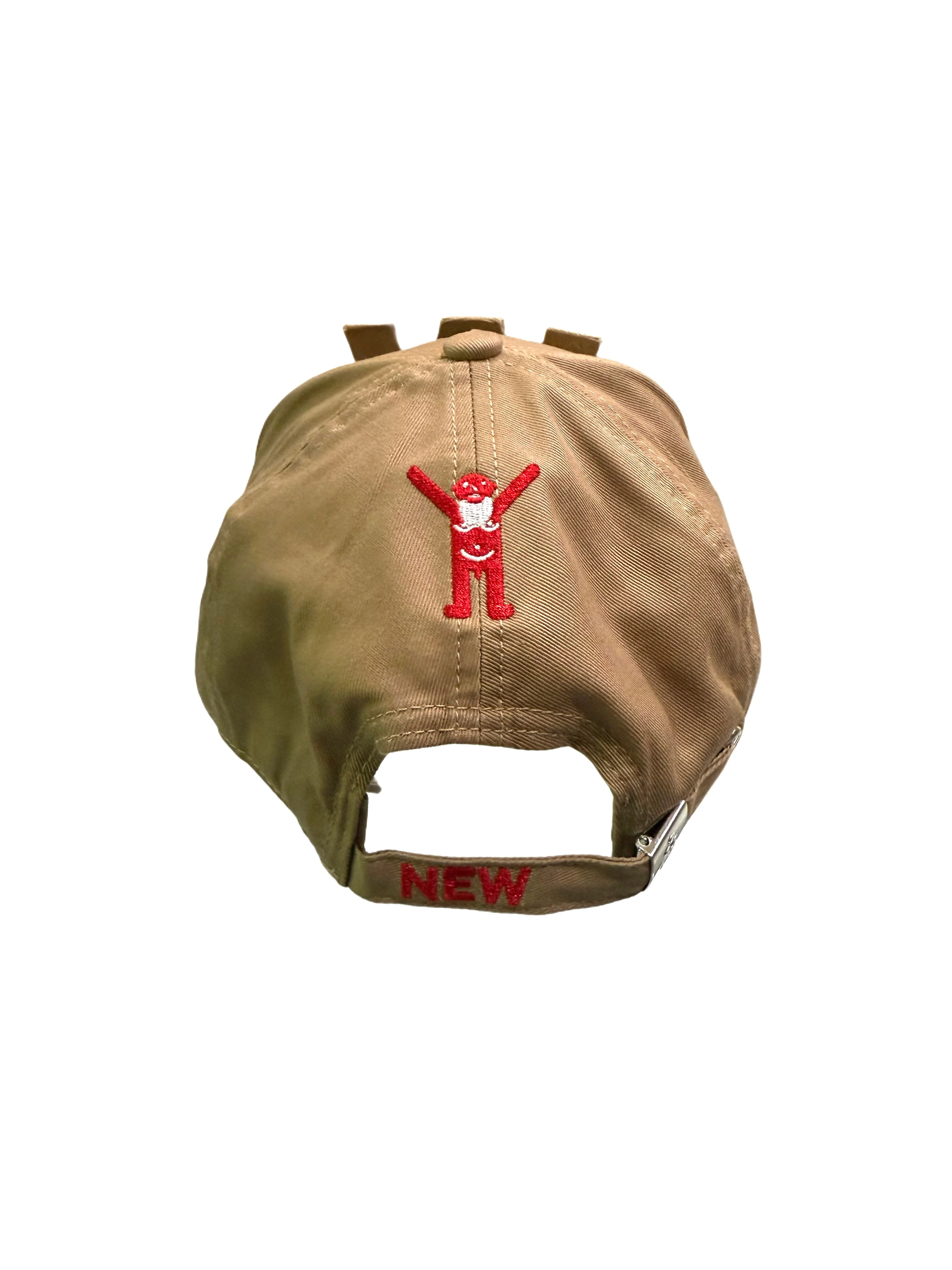 W CAP by Walter van Beirendonck in Camel - Image 6