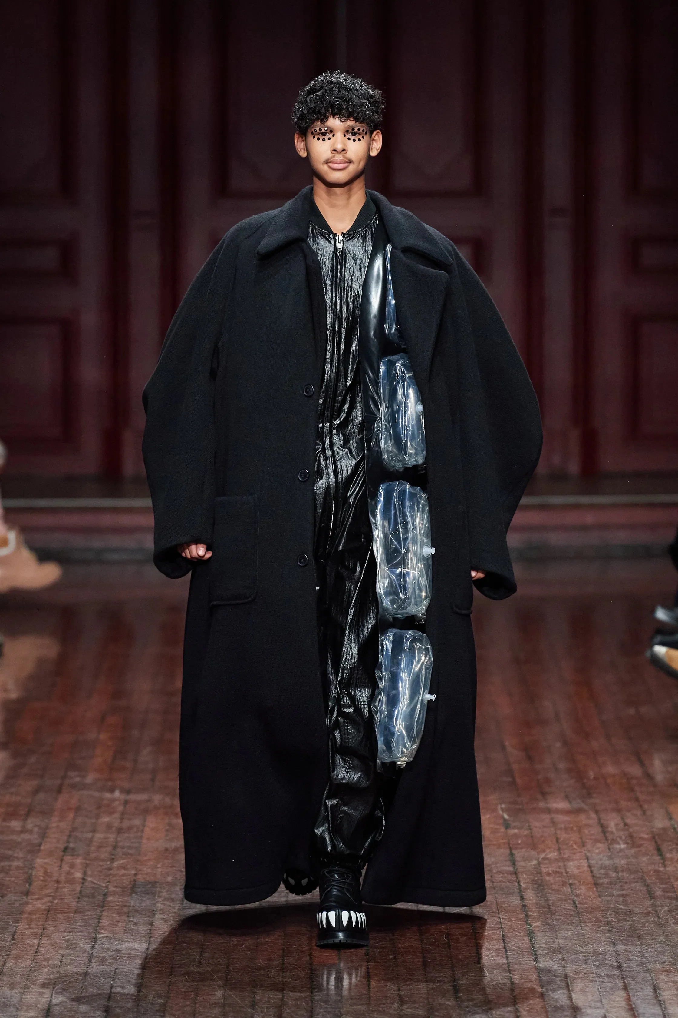 Walter Van Beirendonck 3057 Overall Black FW23 - Image 7