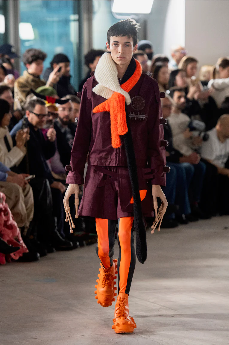 Walter Van Beirendonck ALIEN KNITTED SCARF - Image 2