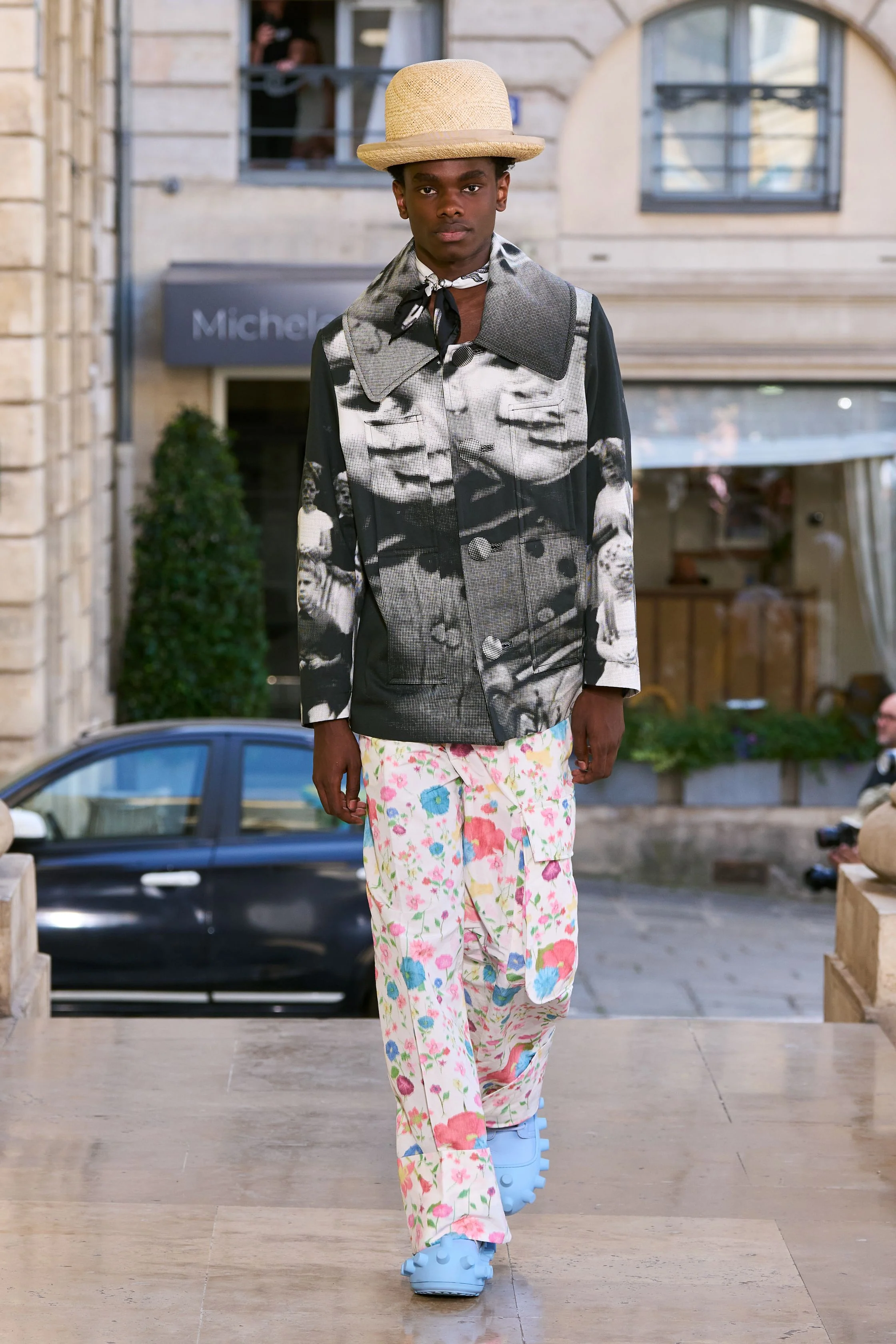 Walter Van Beirendonck Crown Bandana - Black - Image 3