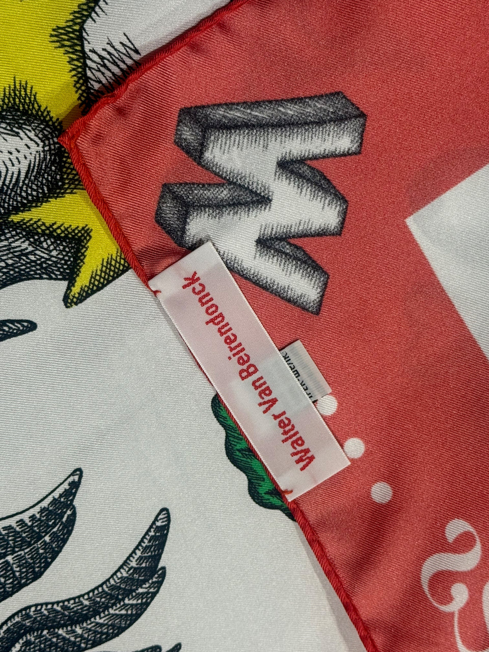 Walter Van Beirendonck Crown Bandana - Red - Image 2