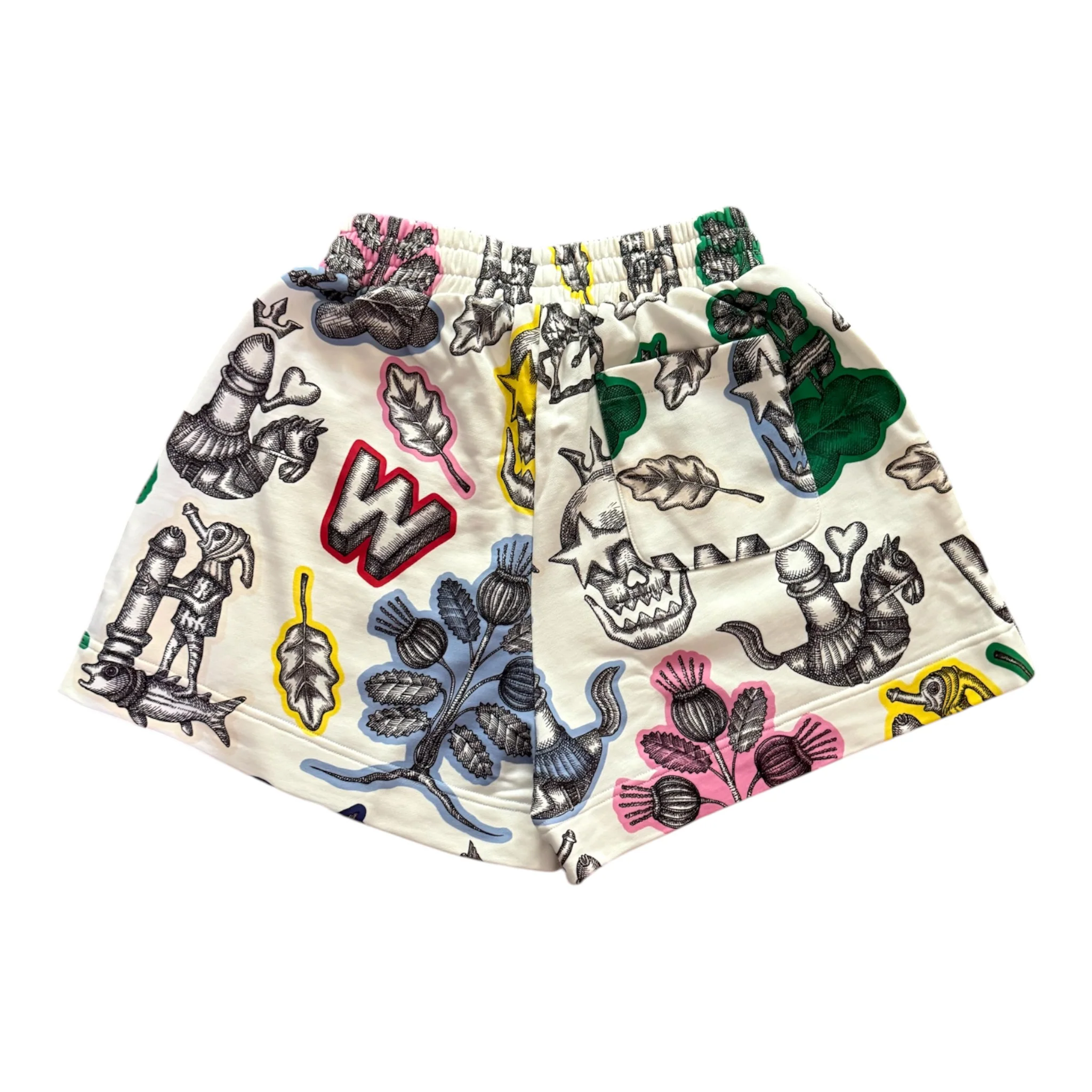 Walter Van Beirendonck crown shorts - Image 2