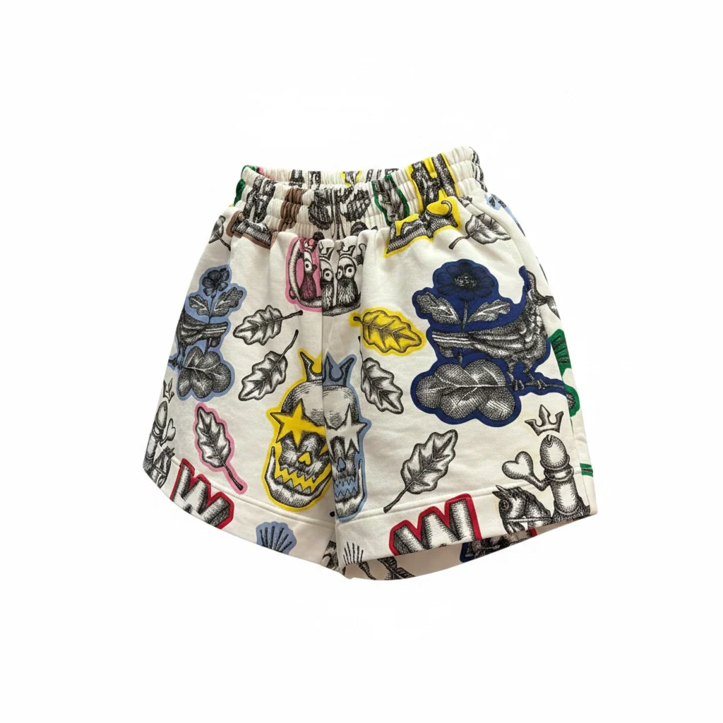 Walter Van Beirendonck crown shorts - Image 4