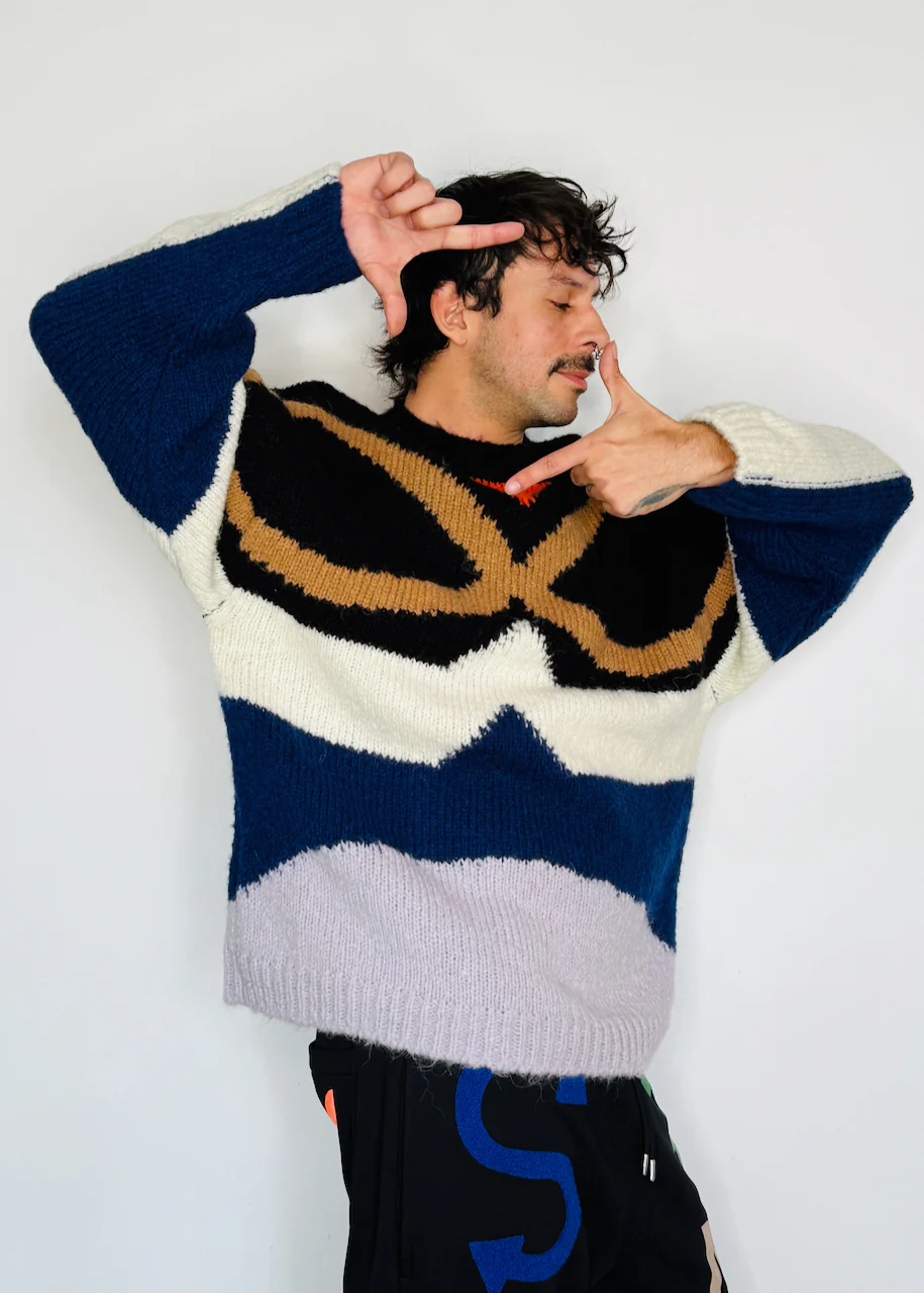 Walter Van Beirendonck FACE KNIT - Image 13