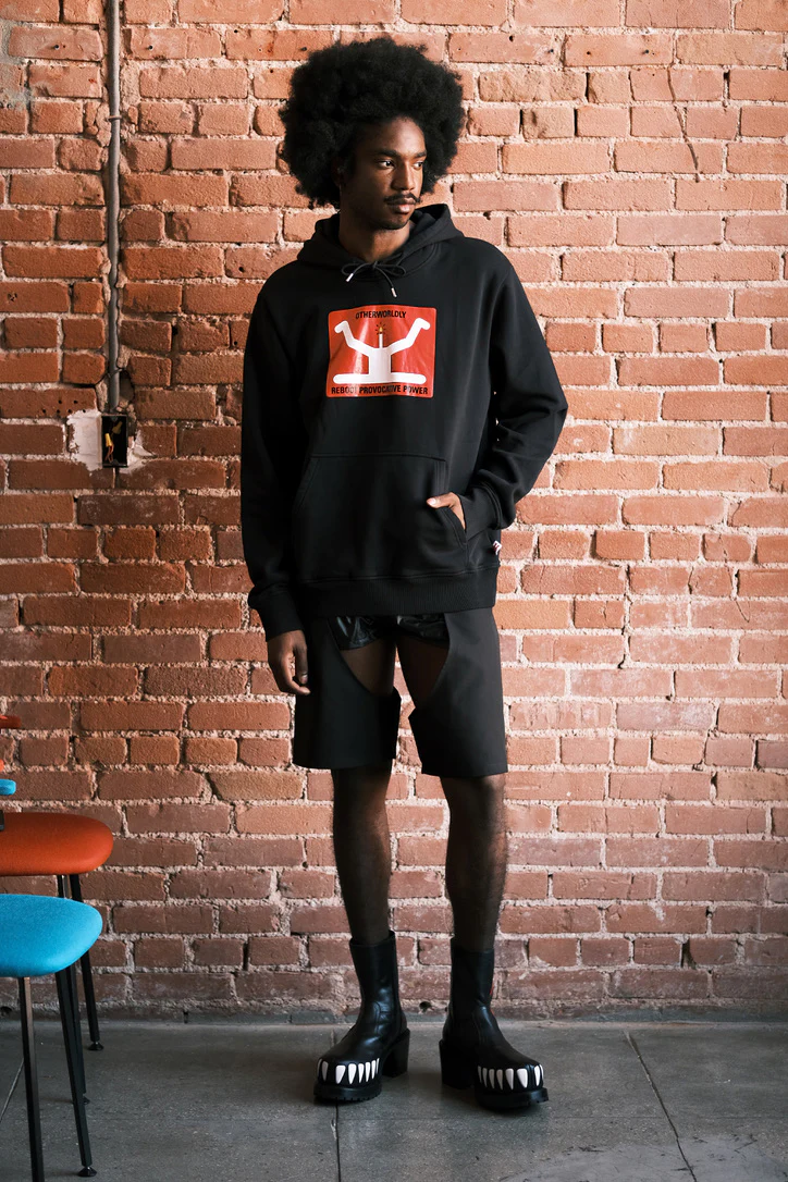 WALTER VAN BEIRENDONCK FW22 CANDLE HOODIE - Image 11