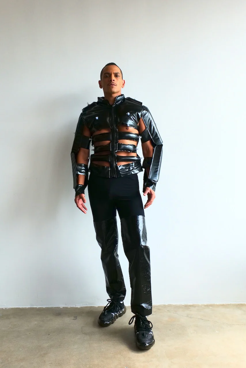 Walter Van Beirendonck Inflatable Exoskeleton Jacket FW23 - Image 3