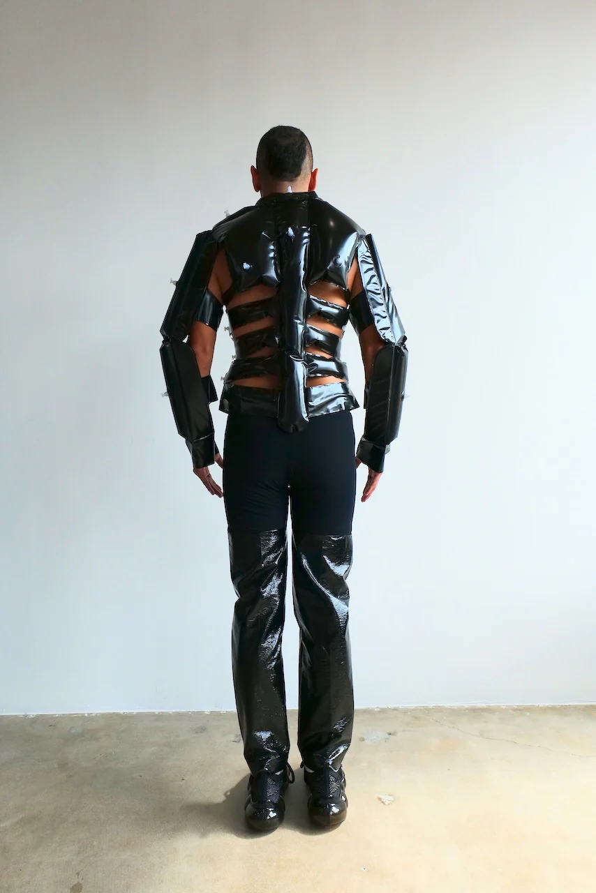 Walter Van Beirendonck Inflatable Exoskeleton Jacket FW23 - Image 5