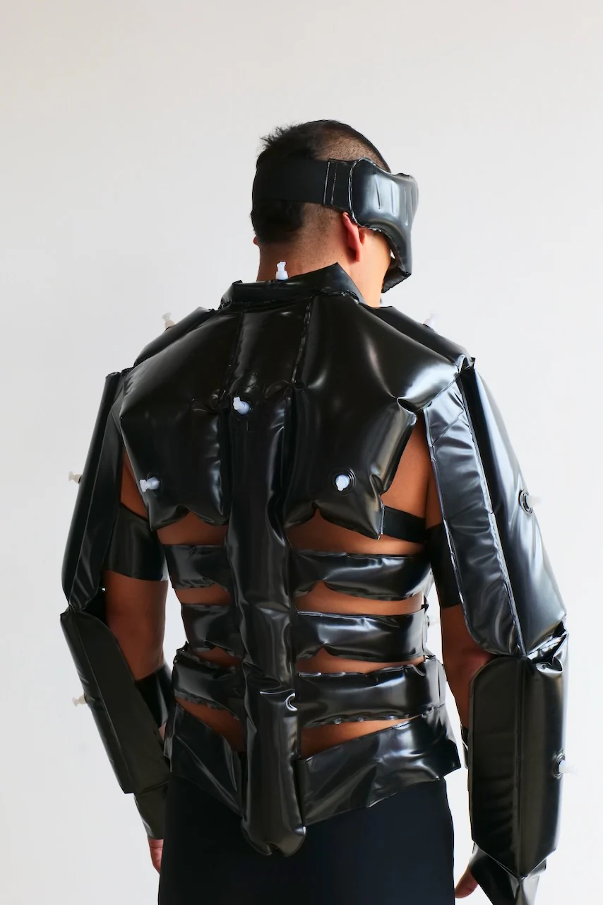 Walter Van Beirendonck Inflatable Exoskeleton Jacket FW23 - Image 8