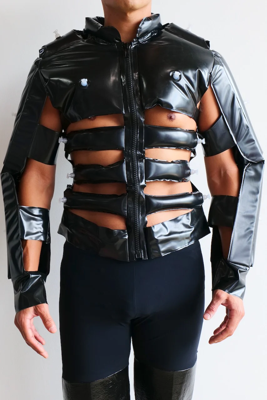 Walter Van Beirendonck Inflatable Exoskeleton Jacket FW23 - Image 9