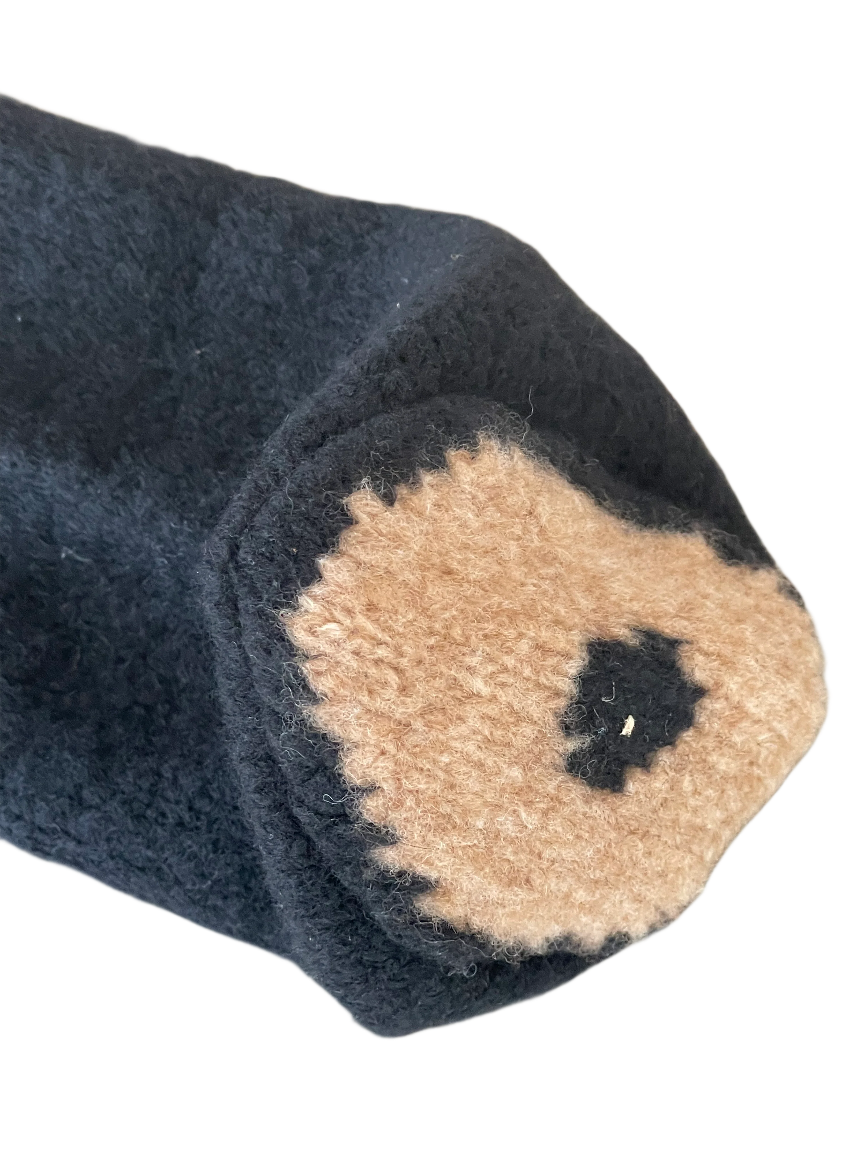 Walter Van Beirendonck Moon Eye Camel Knit FW 24-25 - Image 7