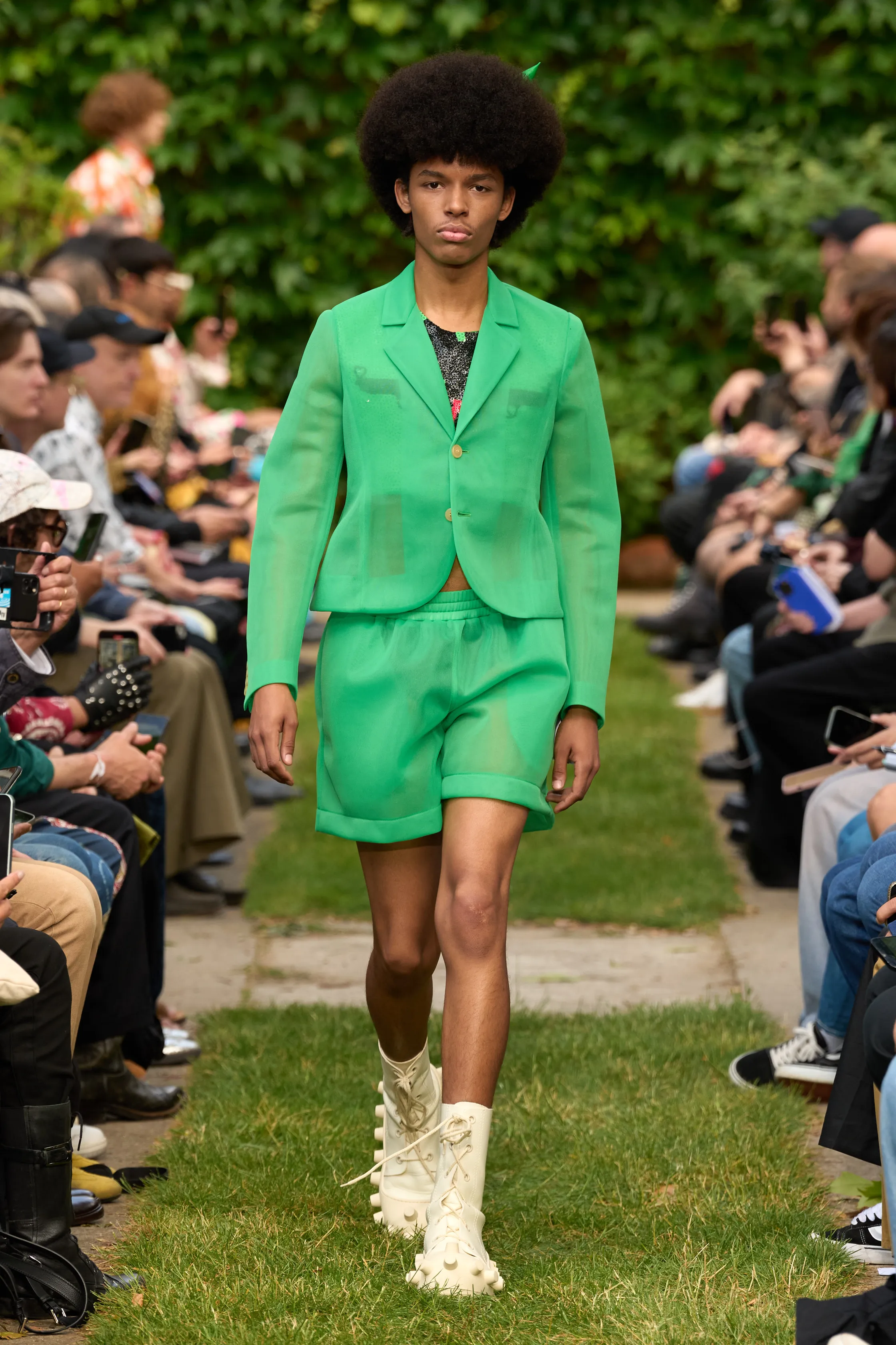 Walter Van Beirendonck Sheer Shorts - Image 5