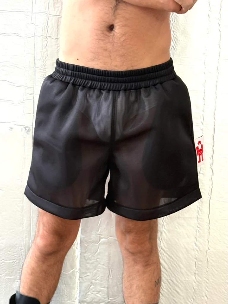 Walter Van Beirendonck Sheer Shorts - Image 6