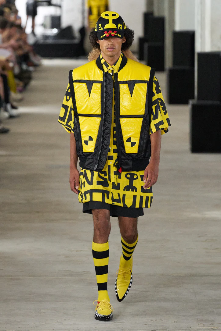 Walter Van Beirendonck Shirt Combi Shorts SS24 - Image 2