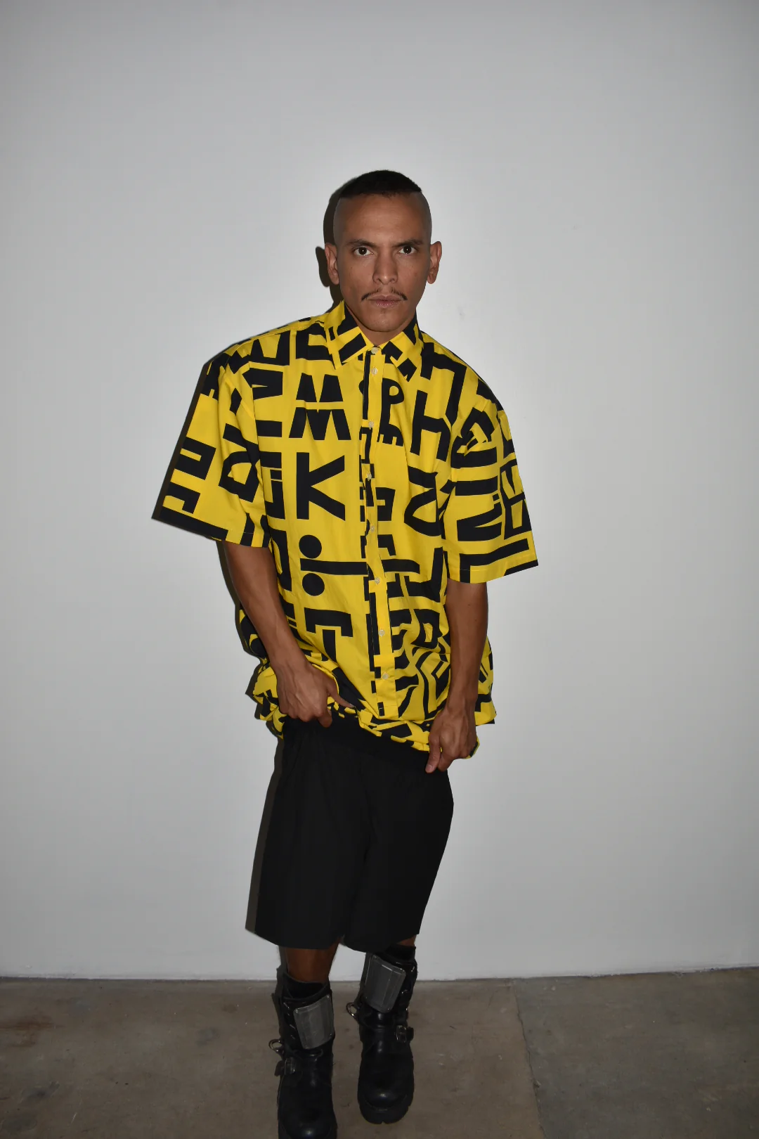 Walter Van Beirendonck Shirt Combi Shorts SS24 - Image 4