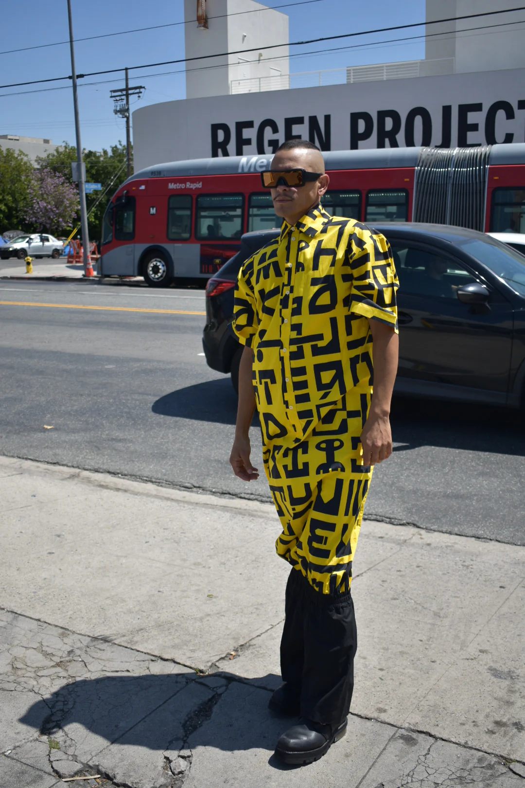 Walter Van Beirendonck Shirt Combi Shorts SS24 - Image 8