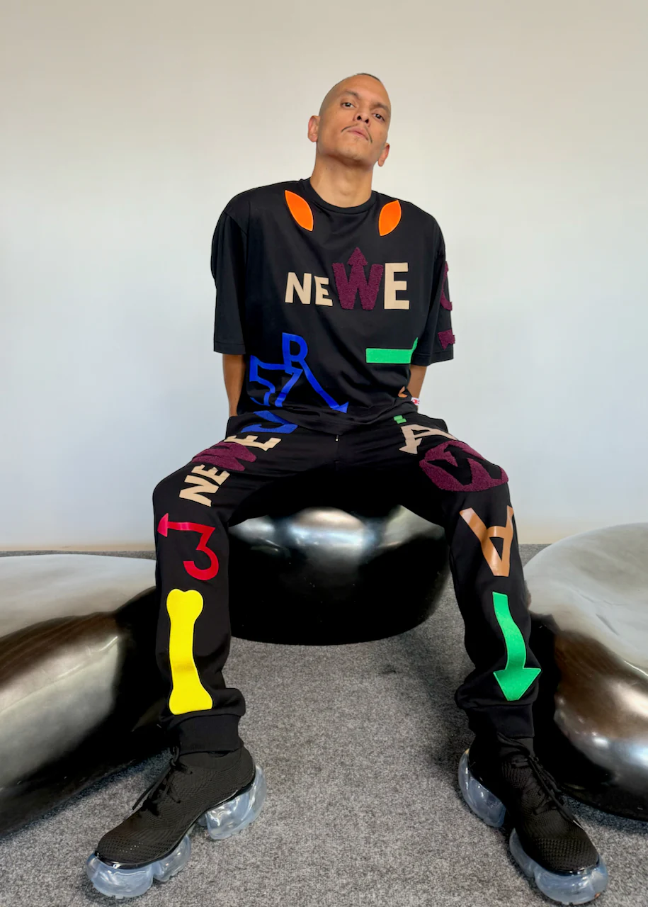 Walter Van Beirendonck WE ARE TEE OVERSIZED BLACK - Image 16