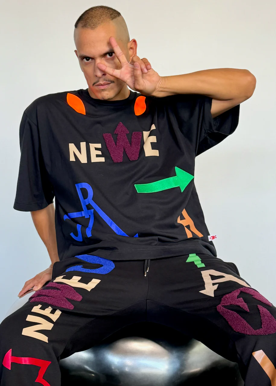 Walter Van Beirendonck WE ARE TEE OVERSIZED BLACK - Image 17