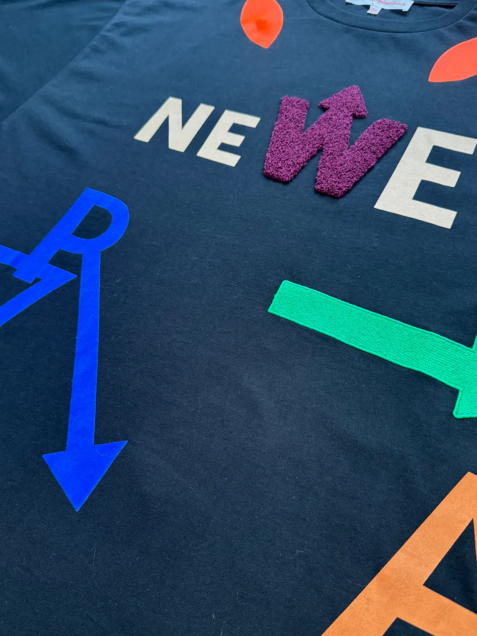 Walter Van Beirendonck WE ARE TEE OVERSIZED BLACK - Image 4
