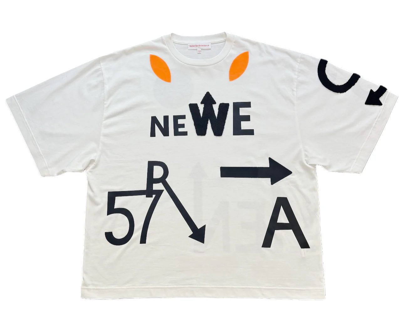 Walter Van Beirendonck WE ARE TEE OVERSIZED WHITE - Image 2