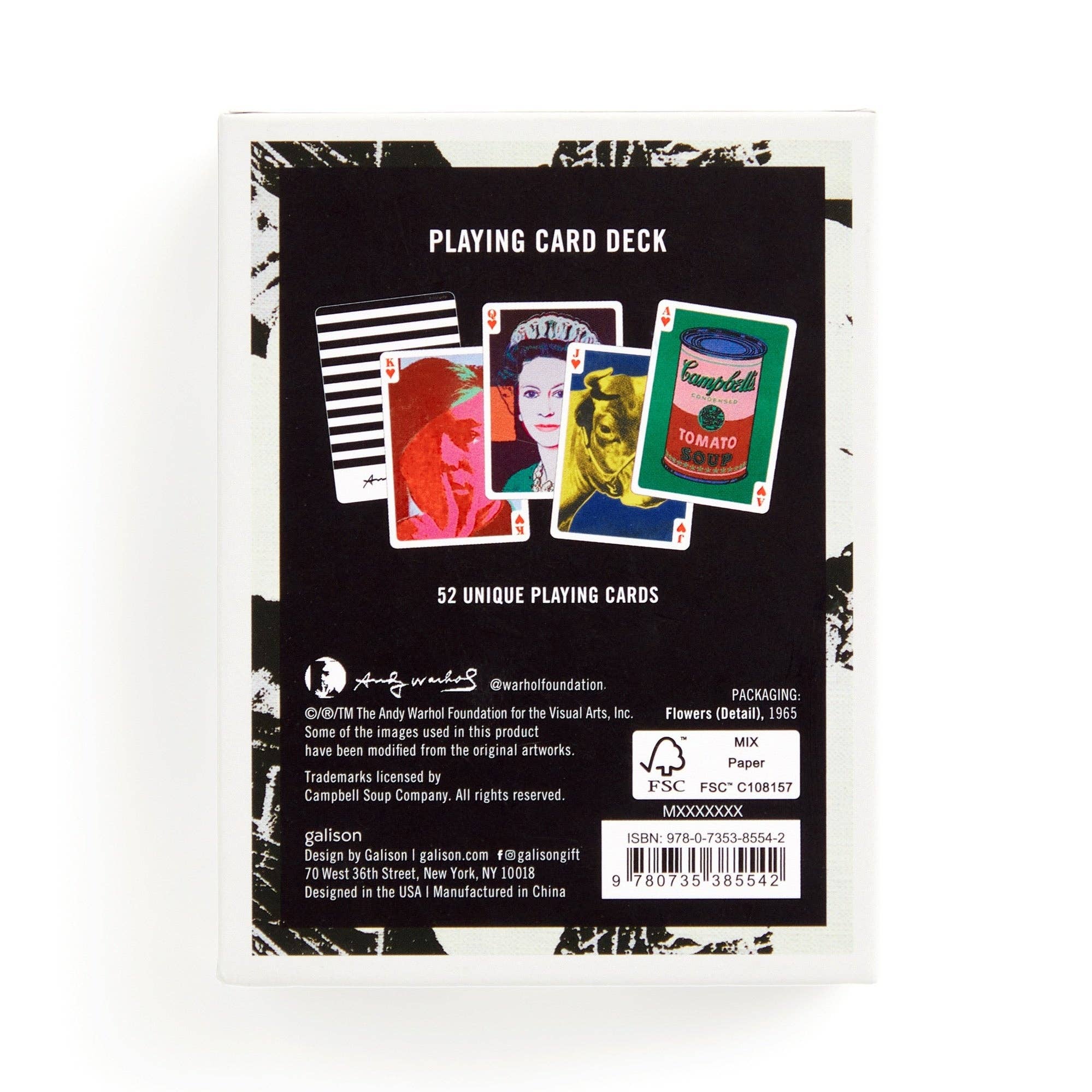 Warhol Pop Art Playing Card Deck - Image 6