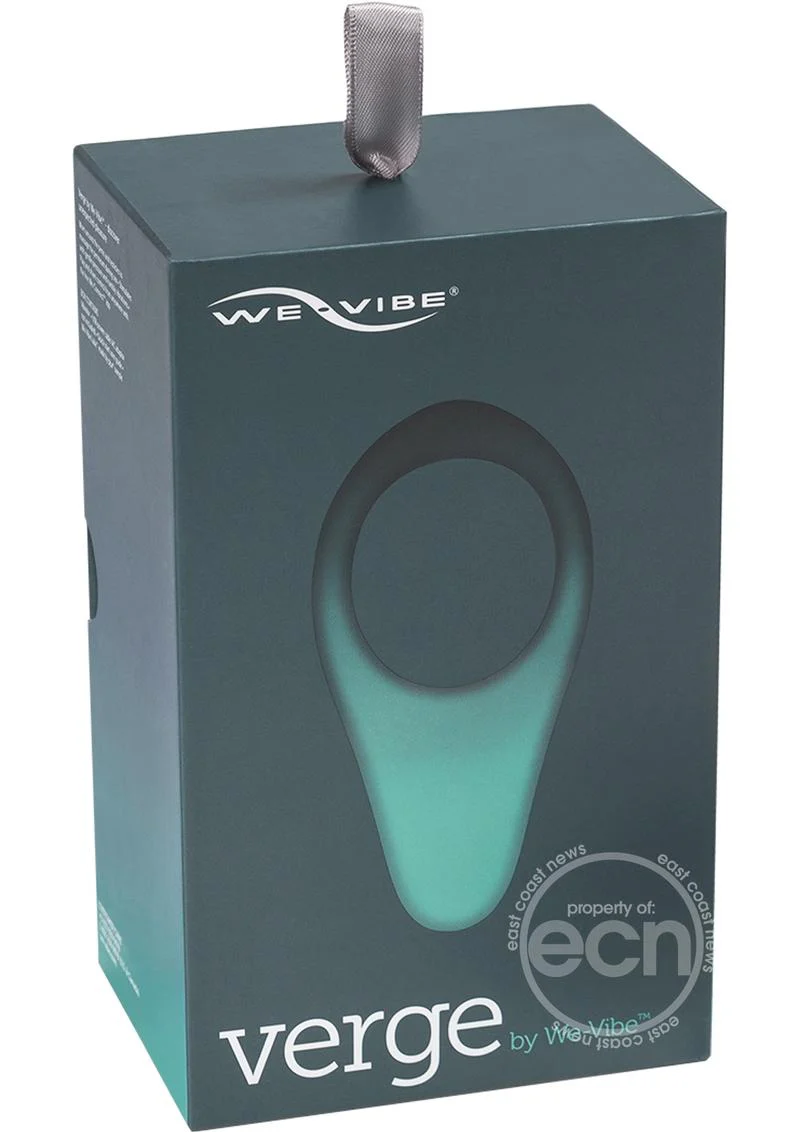 We-Vibe Verge Vibrating TAINT Cock Ring Blue - Image 2