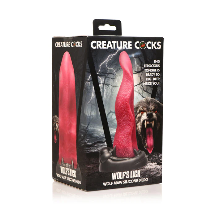 Creature Cocks Wolf's Lick Wolf Maw Silicone Dildo - Image 7