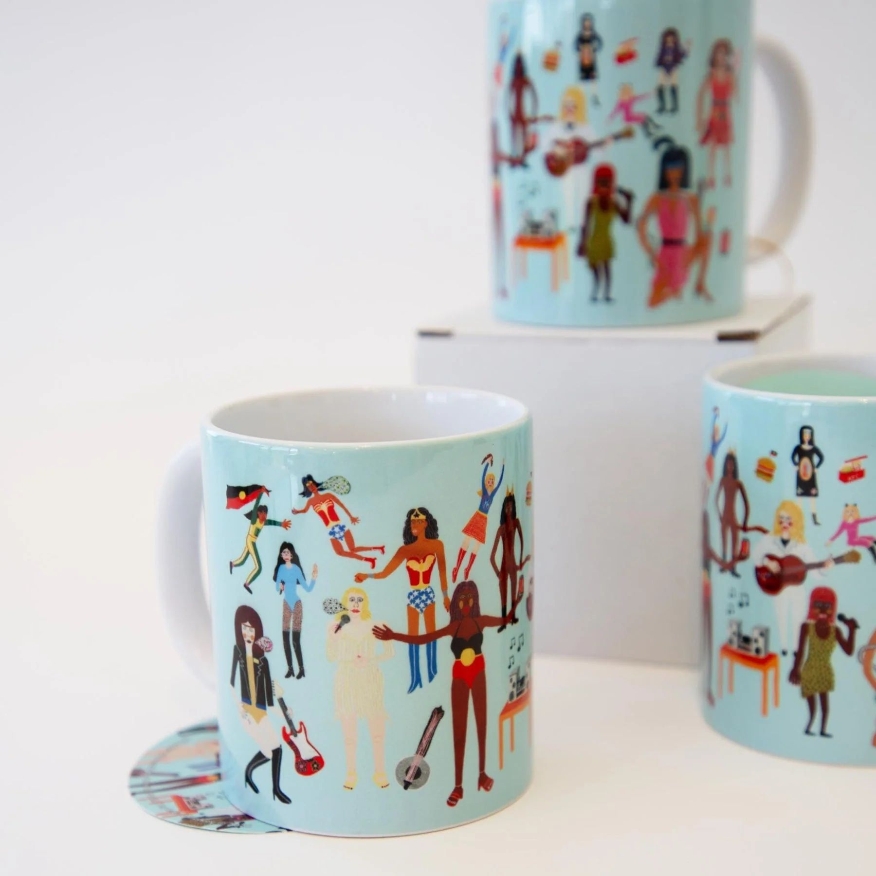 Wonder Woman's Wonderful World Mug by Kaylene Whiskey x Third Drawer Down - Image 3