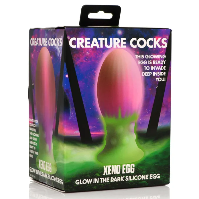 Creature Cock Xeno Egg Glow In The Dark Silicone Egg - Image 2