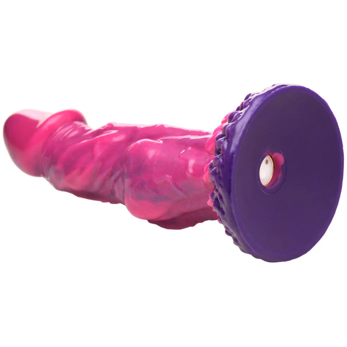 Xenox Vibrating Silicone Dildo with Remote by creature cocks - Image 4