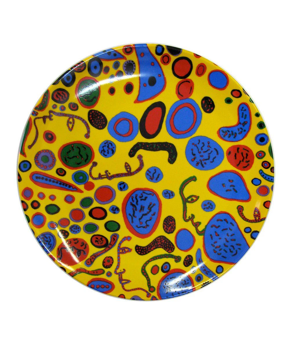 Yayoi Kusama x Third Drawer Down Love Was Infinitely Shining Ceramic Plate - Image 2