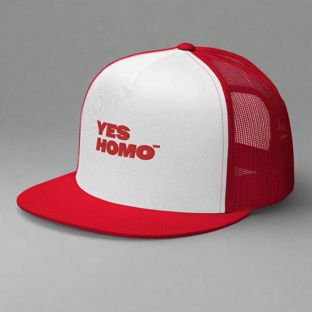 Yes Homo Trucker Hat - Image 3