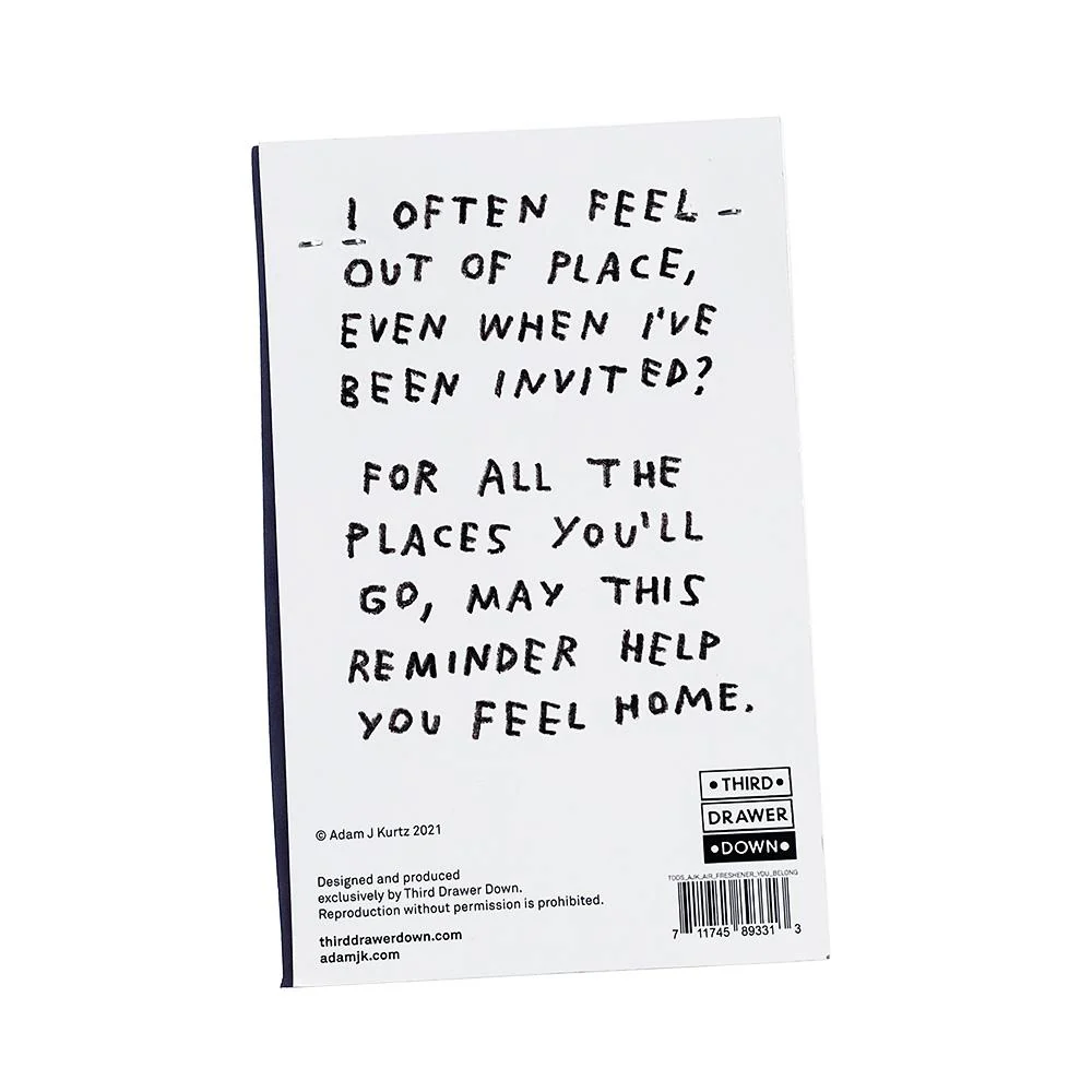 You Belong Air Freshener by Adam JK x Third Drawer Down - Image 2