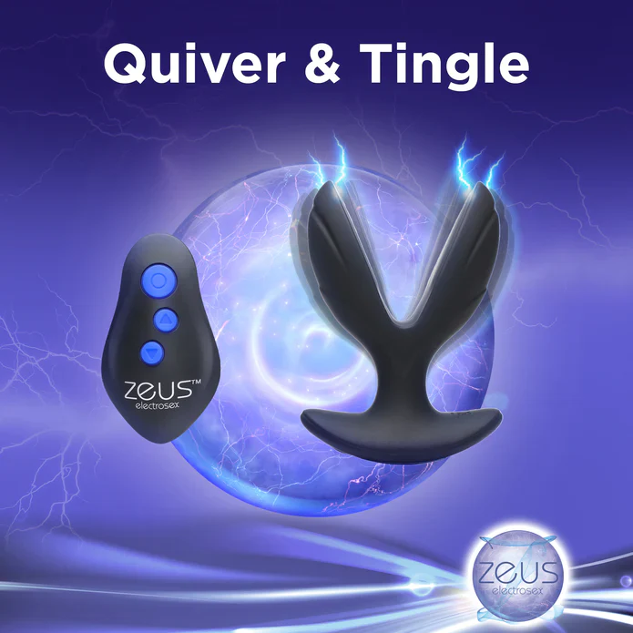 Zeus 64X Electro-Spread Vibrating And E-Stim Silicone Plug - Image 4